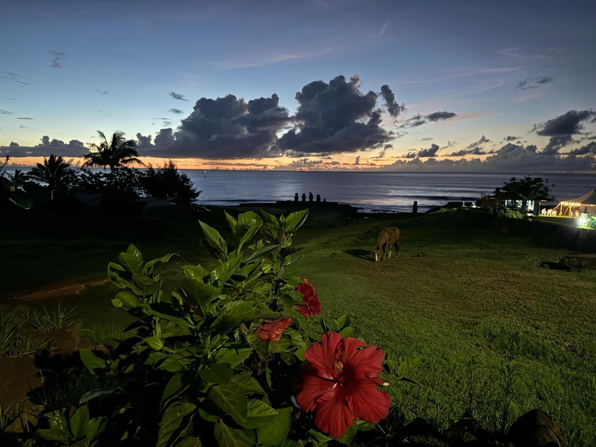 Cabanas Tangaroa Y Hamea Vila Hanga Roa Exterior foto